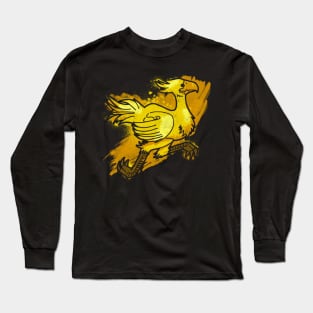 Running Chocobo Long Sleeve T-Shirt